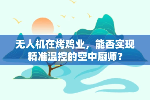无人机在烤鸡业，能否实现精准温控的空中厨师？
