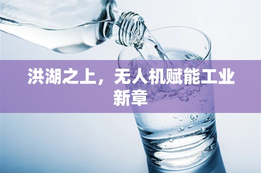 洪湖之上，无人机赋能工业新章
