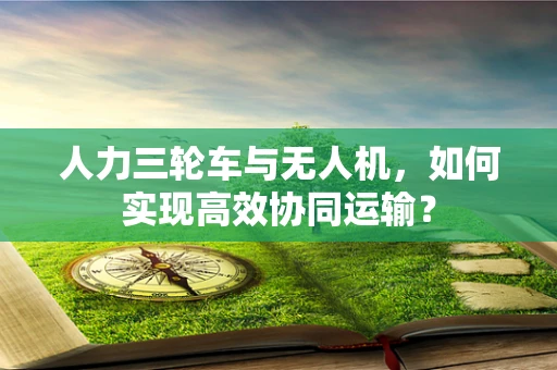 人力三轮车与无人机，如何实现高效协同运输？