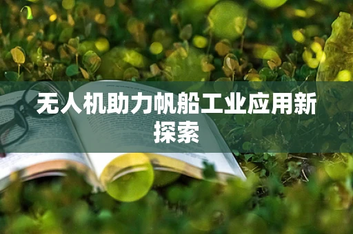 无人机助力帆船工业应用新探索