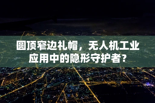 圆顶窄边礼帽，无人机工业应用中的隐形守护者？
