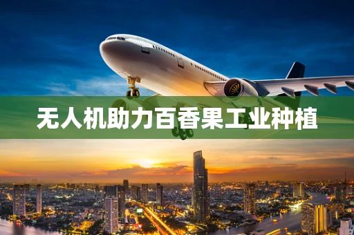 无人机助力百香果工业种植