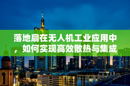 落地扇在无人机工业应用中，如何实现高效散热与集成？