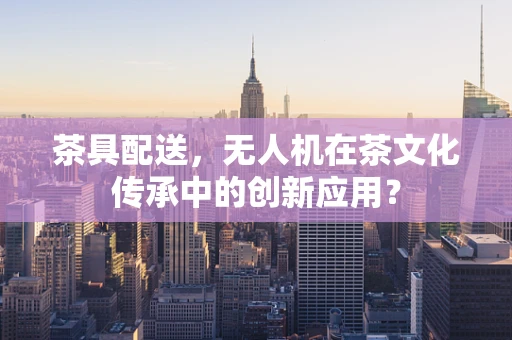 茶具配送，无人机在茶文化传承中的创新应用？