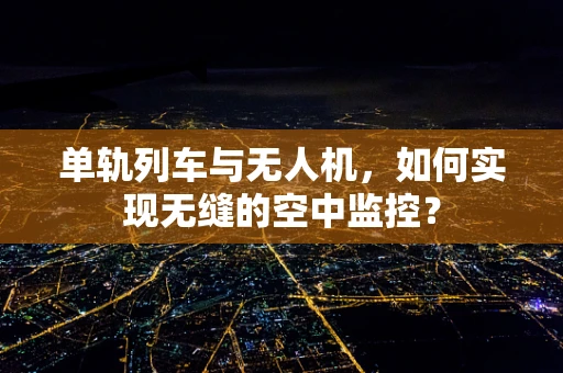 单轨列车与无人机，如何实现无缝的空中监控？