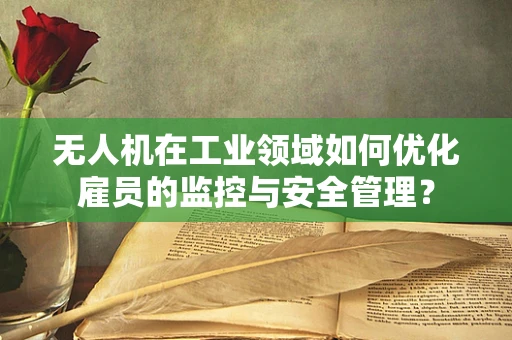 无人机在工业领域如何优化雇员的监控与安全管理？