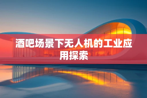 酒吧场景下无人机的工业应用探索