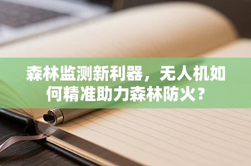 森林监测新利器，无人机如何精准助力森林防火？