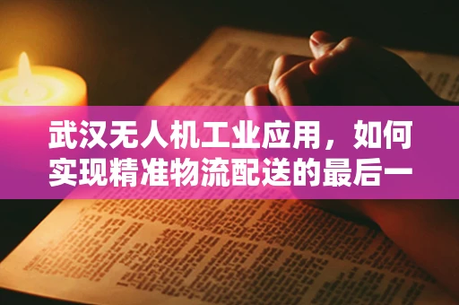 武汉无人机工业应用，如何实现精准物流配送的最后一公里？