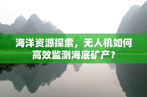海洋资源探索，无人机如何高效监测海底矿产？