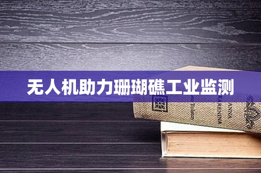 无人机助力珊瑚礁工业监测
