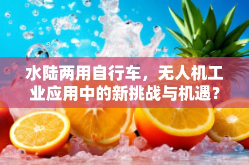 水陆两用自行车，无人机工业应用中的新挑战与机遇？