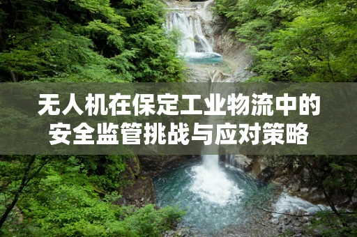 无人机在保定工业物流中的安全监管挑战与应对策略