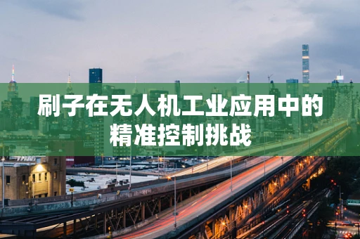 刷子在无人机工业应用中的精准控制挑战