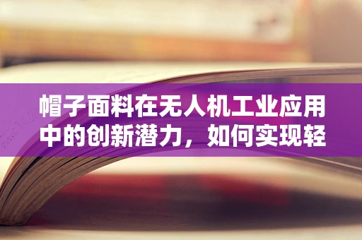 帽子面料在无人机工业应用中的创新潜力，如何实现轻量化与耐久性的双重突破？