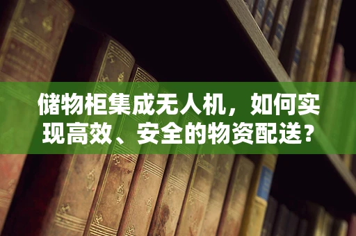 储物柜集成无人机，如何实现高效、安全的物资配送？