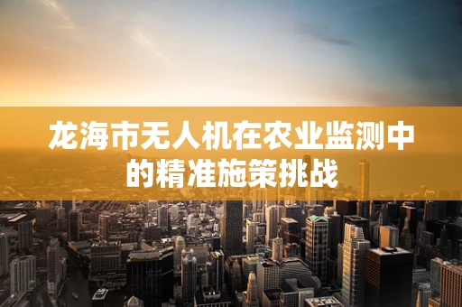 龙海市无人机在农业监测中的精准施策挑战