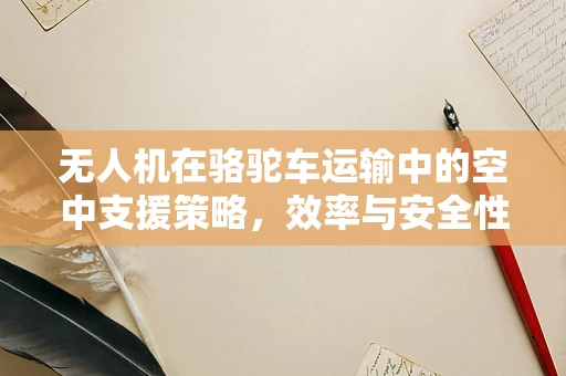 无人机在骆驼车运输中的空中支援策略，效率与安全性的平衡挑战