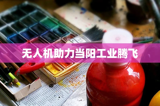 无人机助力当阳工业腾飞