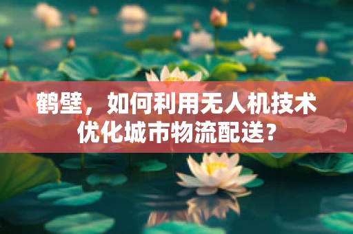 鹤壁，如何利用无人机技术优化城市物流配送？
