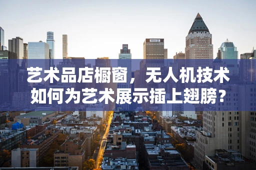 艺术品店橱窗，无人机技术如何为艺术展示插上翅膀？