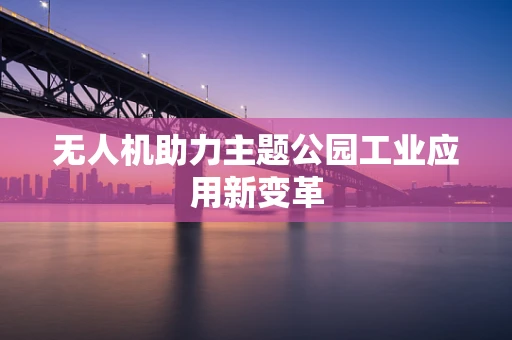 无人机助力主题公园工业应用新变革