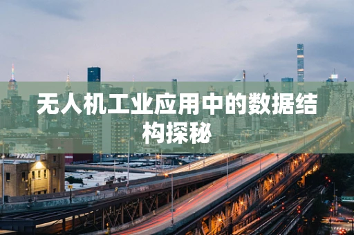 无人机工业应用中的数据结构探秘