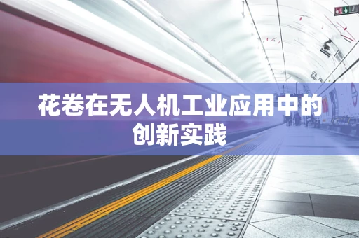 花卷在无人机工业应用中的创新实践