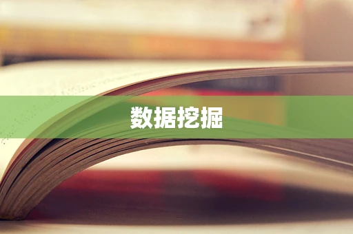 数据挖掘