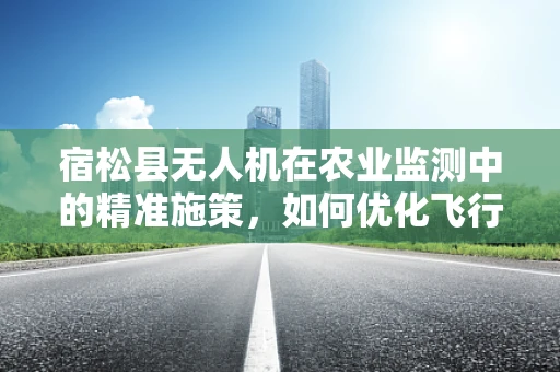宿松县无人机在农业监测中的精准施策，如何优化飞行路径以提高作物监测效率？