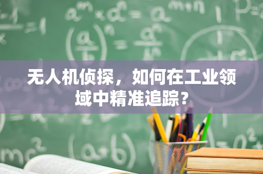 无人机侦探，如何在工业领域中精准追踪？