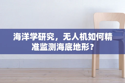 海洋学研究，无人机如何精准监测海底地形？