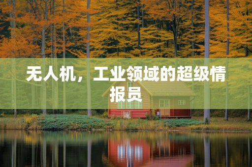 无人机，工业领域的超级情报员