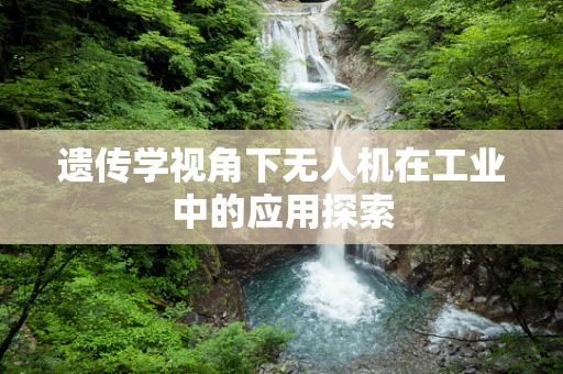 遗传学视角下无人机在工业中的应用探索