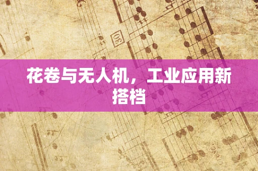 花卷与无人机，工业应用新搭档