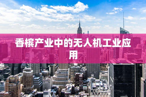 香槟产业中的无人机工业应用