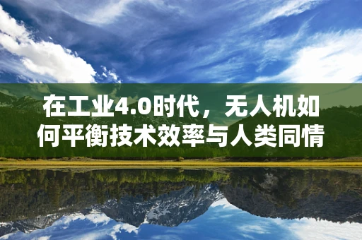 在工业4.0时代，无人机如何平衡技术效率与人类同情心？