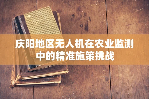 庆阳地区无人机在农业监测中的精准施策挑战