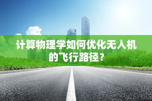 计算物理学如何优化无人机的飞行路径？