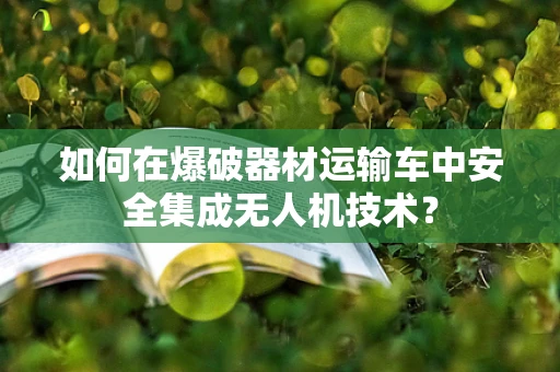如何在爆破器材运输车中安全集成无人机技术？