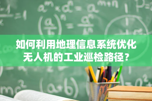 如何利用地理信息系统优化无人机的工业巡检路径？