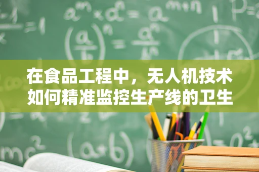 在食品工程中，无人机技术如何精准监控生产线的卫生状况？