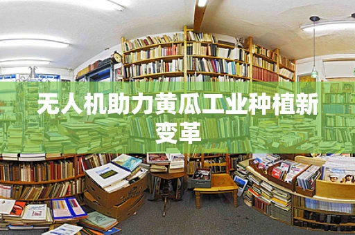 无人机助力黄瓜工业种植新变革