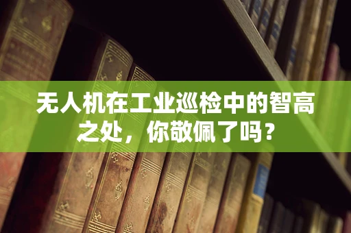 无人机在工业巡检中的智高之处，你敬佩了吗？