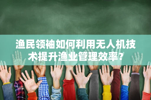 渔民领袖如何利用无人机技术提升渔业管理效率？