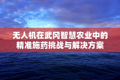 无人机在武冈智慧农业中的精准施药挑战与解决方案