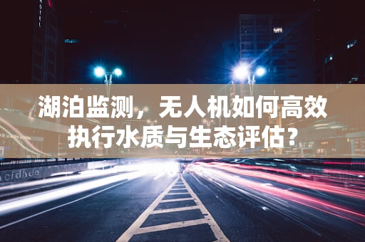 湖泊监测，无人机如何高效执行水质与生态评估？