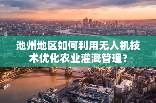 池州地区如何利用无人机技术优化农业灌溉管理？