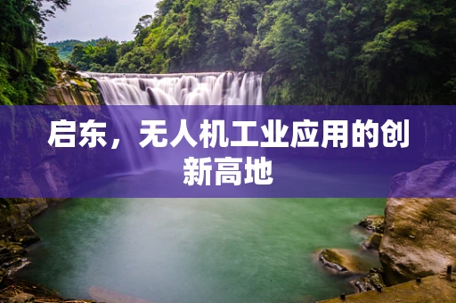 启东，无人机工业应用的创新高地