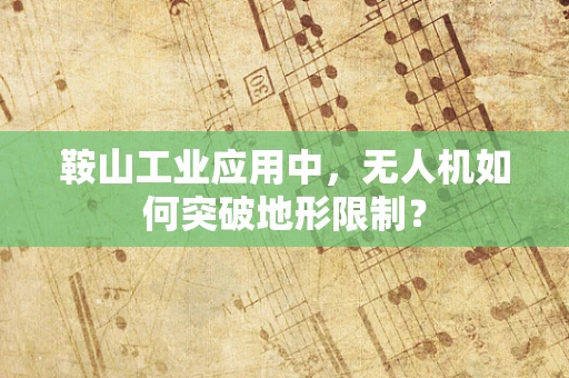 鞍山工业应用中，无人机如何突破地形限制？
